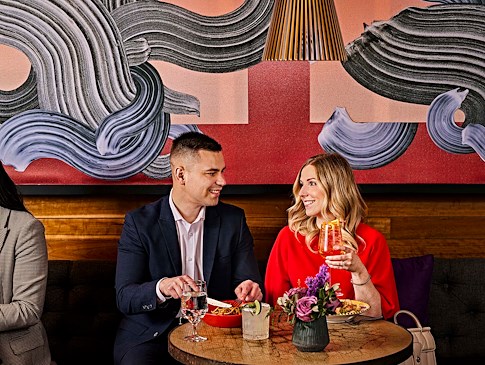 Couple Dining at TOCA